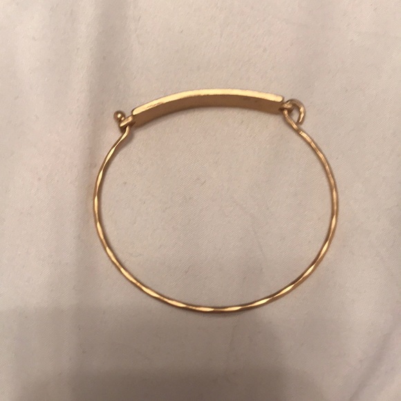 Gold Quote Bracelet - Picture 3 of 4